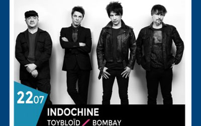 Invitations pour le concert d'Indochine