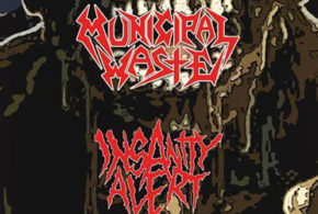 Invitations pour le concert de Municipal Waste