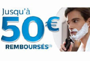 Jusqu’à 50€ remboursés sur votre rasoir Philips