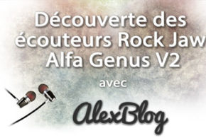 Paire d'écouteurs Rock Jaw Alfa Genus