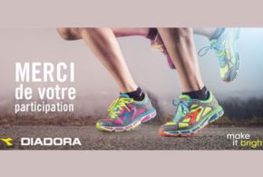Paires de chaussures de running Diadora