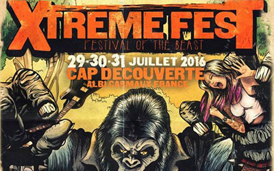 Pass 3 jours pour le festival Xtreme Fest