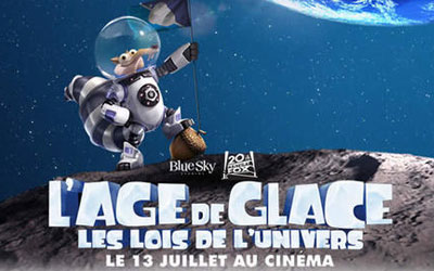 Places de cinéma pour le dessin-animé L'Age de Glace 5