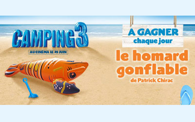 Places de cinéma pour le film Camping 3