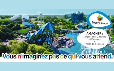 Séjour pour 4 au parc du Futuroscope de Poitiers