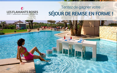 Séjours pour 2 à l'hôtel 4 Les Flamants Roses