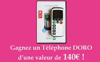 Smartphone pour seniors Doro Secure 580