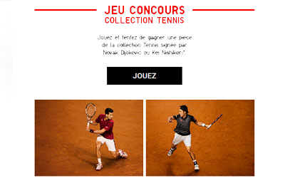 Sweat-shirt signé par Kei Nishikori