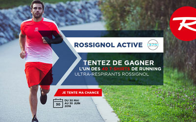 T-shirts de running Rossignol