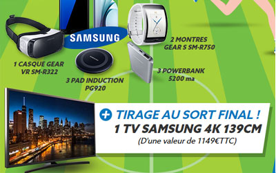 TV 4K Samsung 139cm