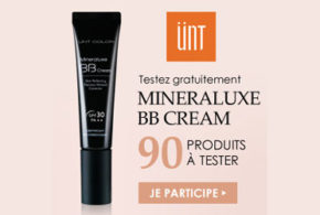 Test produit, BB cream Mineraluxe