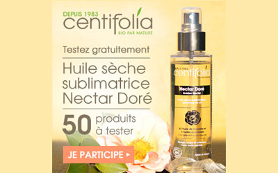 Test produit, Huile sèche sublimatrice Nectar Doré