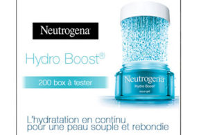 Test produit, Hydro Boost de Neutrogena