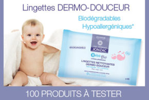Test produit, Lingettes nettoyantes Dermo-douceur
