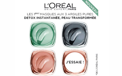 Test produit, Masque Argile Pure de L’Oréal