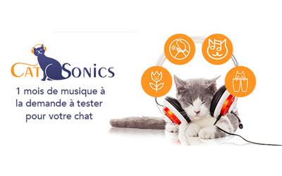 Test produit, Musique pour chat CATSONICS