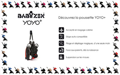 Test produit, Poussette YOYO+ de Babyzen