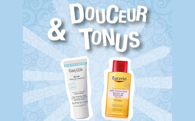 Test produit, Soin Eucerin et Gamarde