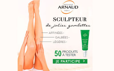 Test produit, Soin Jambe Galbée Expert Corps Institut Arnaud