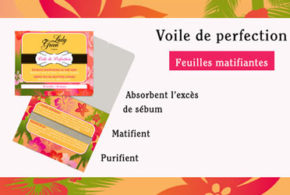 Test produit, feuilles matifiantes de Lady Green