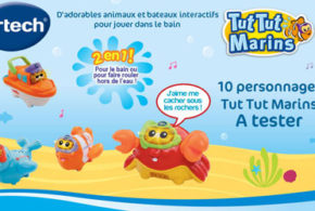 Test produit, jouets de bain Tut Tut Marins VTECH