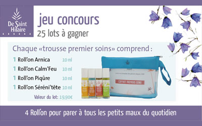 Trousse de 4 produits de soins De Saint Hilaire