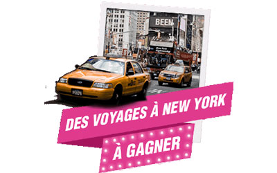 Voyage d'une semaine pour 2 à New-York