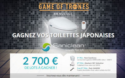 WC japonais Saniclean