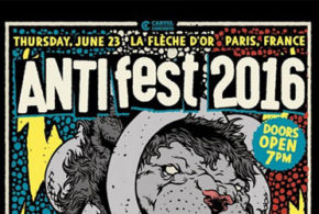 Invitations pour le concert ANTIfest 2016