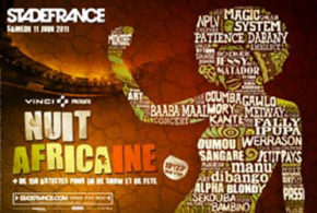 Invitations pour le concert Nuit africaine