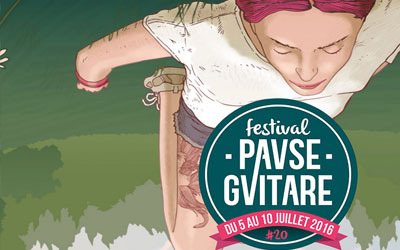 Invitations pour un concert du festival Pause Guitare