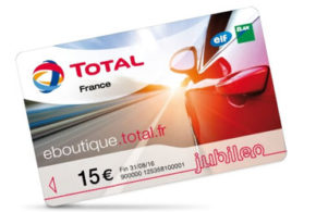 15€ de carburant offert par Total