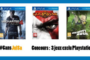 3 jeux exclu PlayStation
