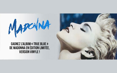 Albums vinyle True Blue de Madonna en édition limitée