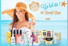Beauty Bag remplis de 600 euros de produits de beauté