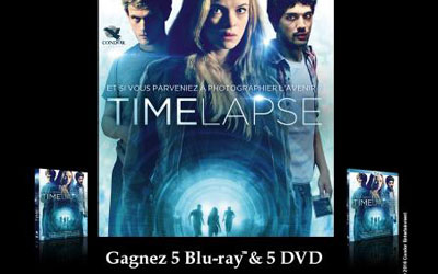 Blu-ray et 5 DVD du film Time Lapse
