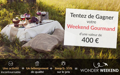 Bon cadeau wonderweekend de 400 euros