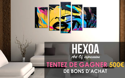 Bon d'achat Hexoa de 200 euros