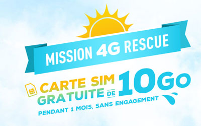 Carte SIM de 10Go gratuite