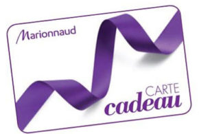 Cartes cadeau pour un soin visage chez Marionnaud