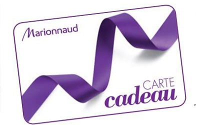 Cartes cadeau pour un soin visage chez Marionnaud