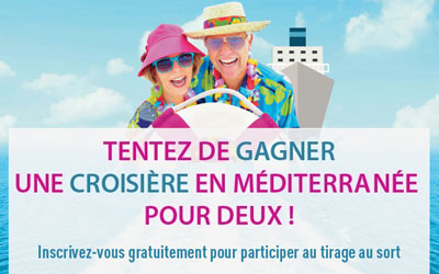 Croisières d'une semaine pour 2 en Méditerranée