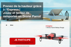 Drone Parrot Bebop Rouge