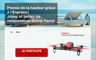 Drone Parrot Bebop Rouge