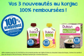 Dukan au konjac 100% remboursé