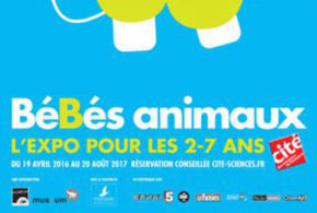 Entrées pour l'exposition jeunesse BéBés Animaux