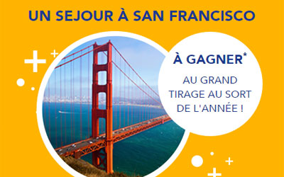 Gagnez un Voyage de 3600 euros à San Francisco