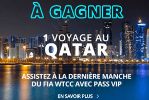 Gagnez un voyage au Qatar pour 2 personnes