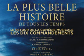 Invitations pour la comédie musicale Les Dix Commandements