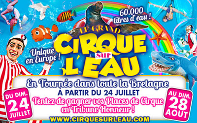 Invitations pour le Grand Cirque sur l'Eau